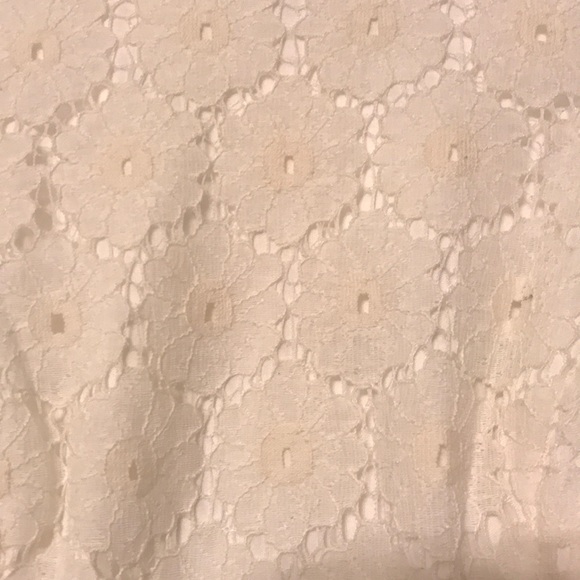 NWT Speechless White Dress with Lace Top - Picture 2 of 6